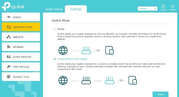 Come configurare router TP LINK come ripetitore