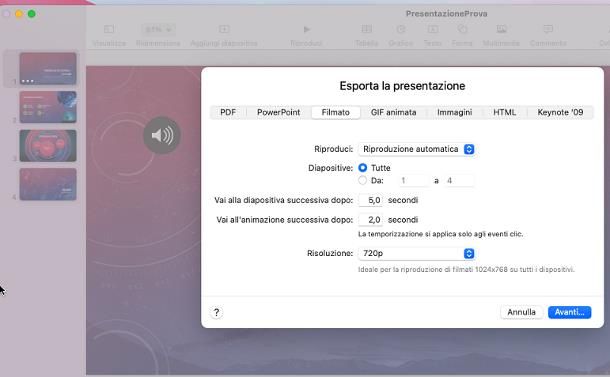 Programmi per convertire PowerPoint in video