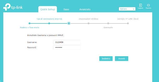 Come configurare router TP LINK con Telecom