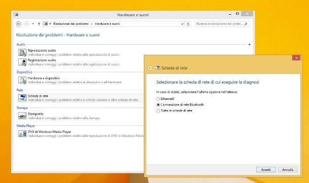 Come attivare Bluetooth Windows 8