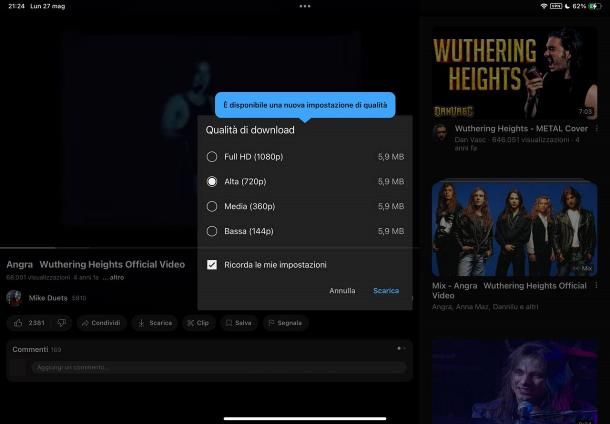 Come scaricare video su iPad da YouTube