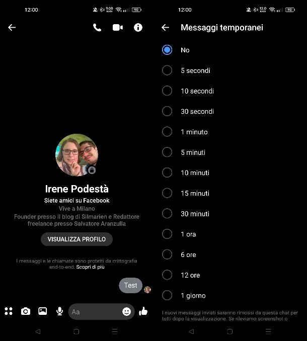 Come funziona Messenger segreto