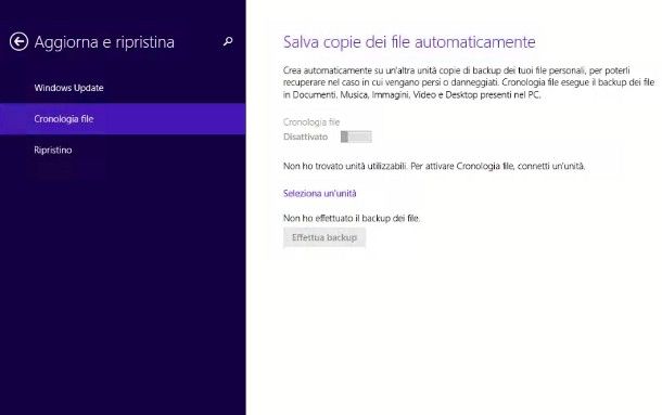 Come formattare Windows 8 senza CD