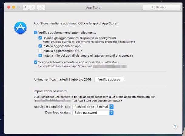 Screenshot che mostra come aggiornare driver gratis su Mac
