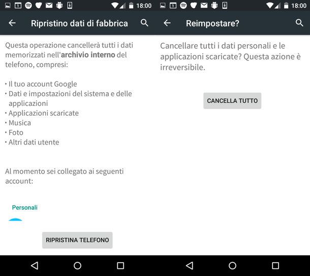 Come resettare Samsung Galaxy S3