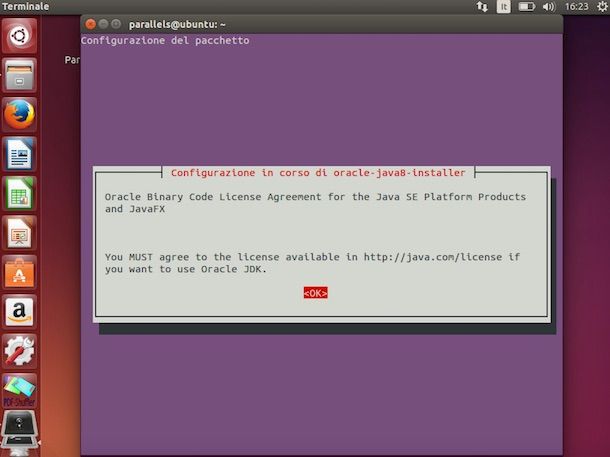 Come installare Java Ubuntu
