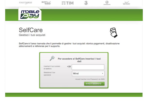 Screenshot di MobilePay