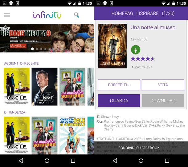 Come scaricare film Android