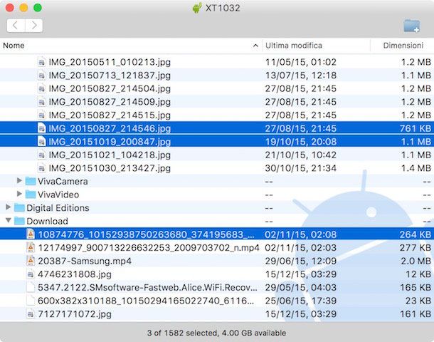 Come trasferire file da Android a PC