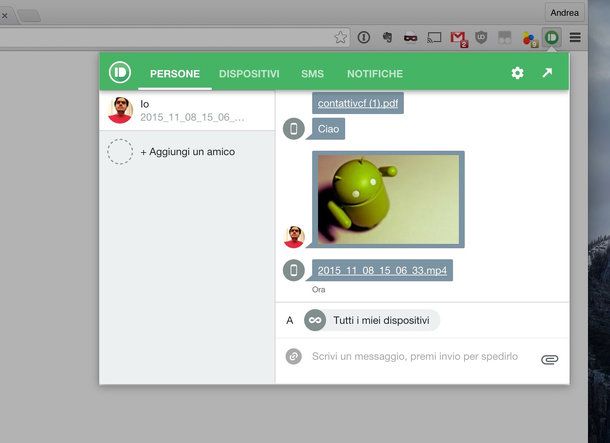 Come trasferire file da Android a PC