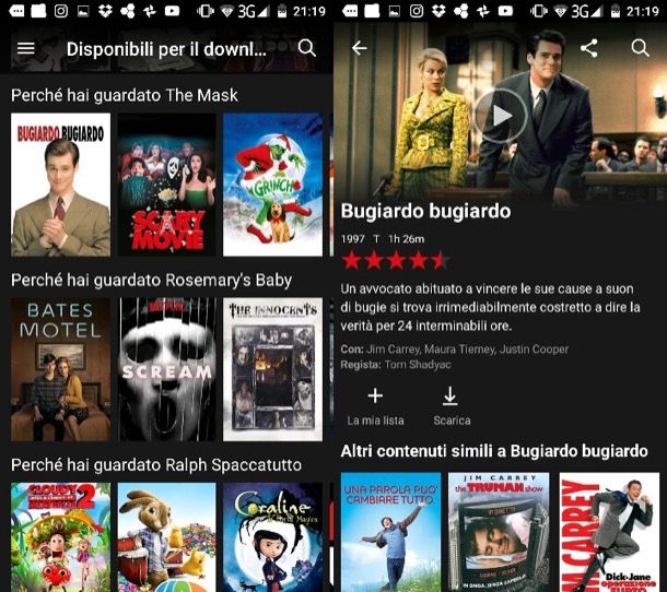 Come scaricare film Android