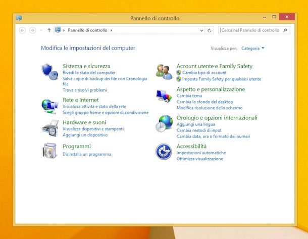 Screenshot di Windows 8