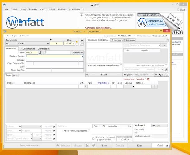 Screenshot di Winfatt