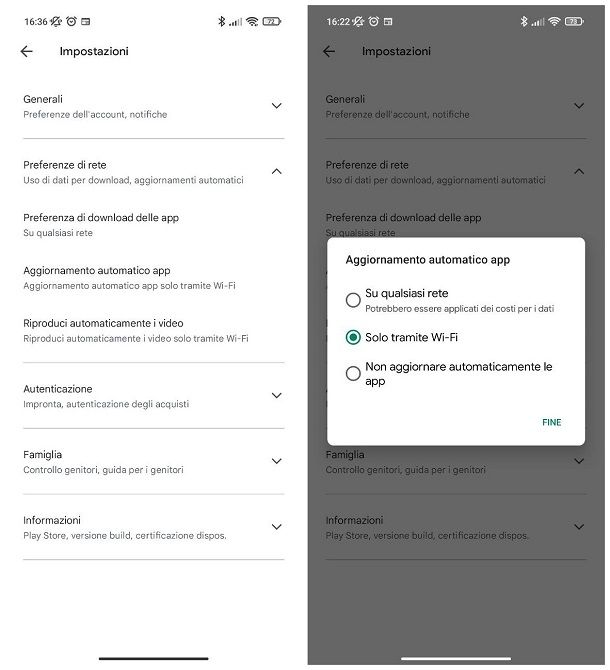 Come aggiornare Google Play Services automaticamente