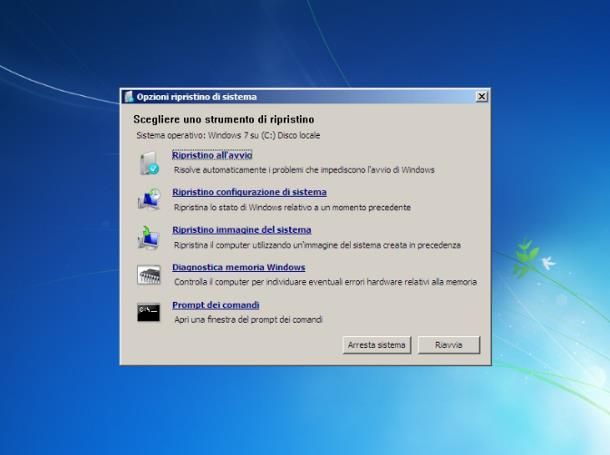 Come ripristinare MBR Windows 7