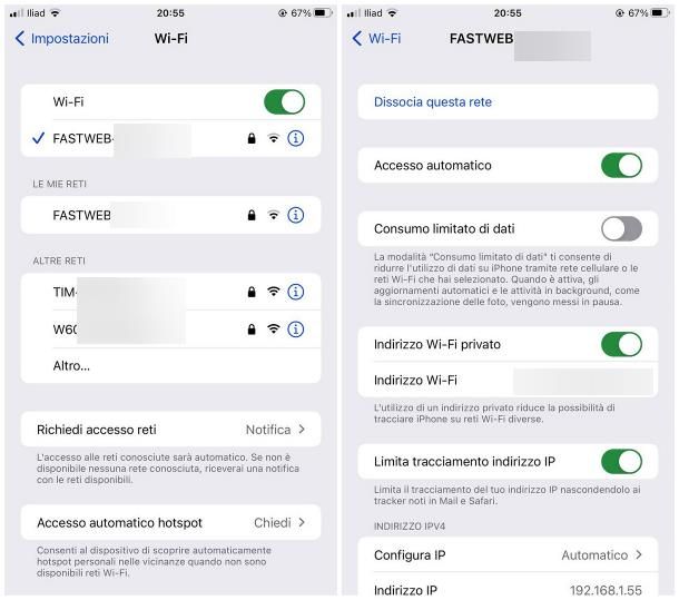 Come cambiare MAC address: iPhone e iPad