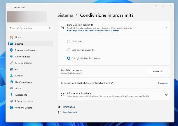 Come trasferire file da PC a PC tramite WiFi