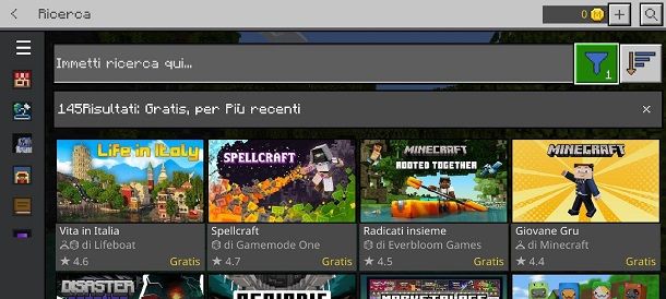 Come installare mappe Minecraft Windows 10