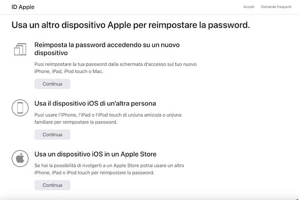 Metodi per sbloccare l'account iCloud