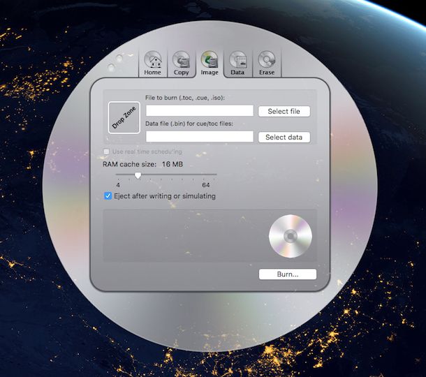 Screenshot di FireStarter FX
