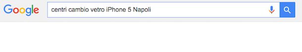 Screenshot Google Search