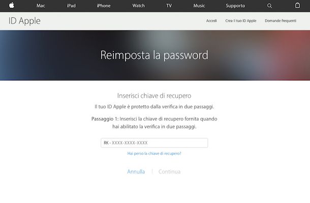 Come Reimpostare La Password Di Icloud