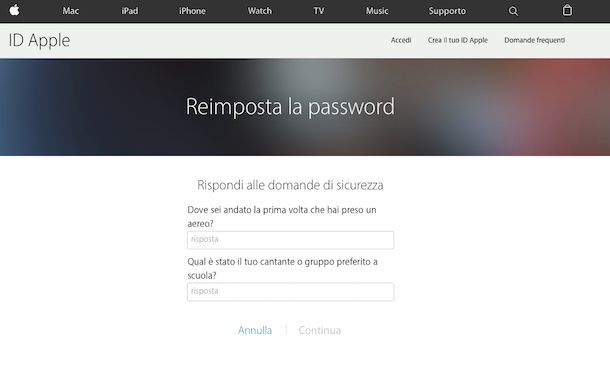 Come Reimpostare La Password Di Icloud