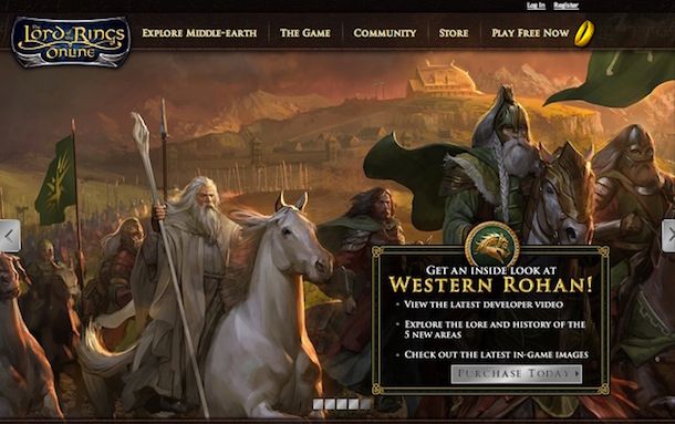 Screenshot del gioco de Il signore degli anelli
