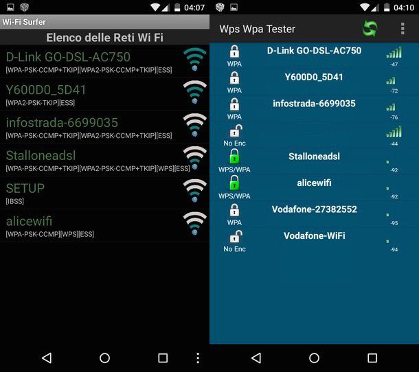 programma per rubare password wifi per android