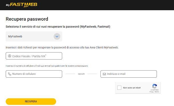 Come cambiare SSID Fastweb