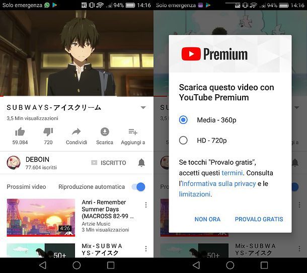 Come scaricare video da YouTube con Android Salvatore Aranzulla