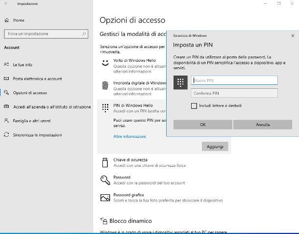 Come rimuovere password Windows 10 dimenticata