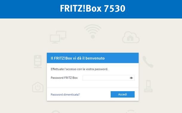 Come accedere al modem