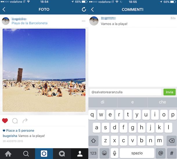 Come taggare su Instagram Salvatore Aranzulla