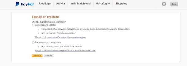 captura de pantalla de paypal