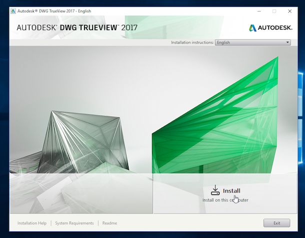 Screenshot di Autodesk DWG TrueView