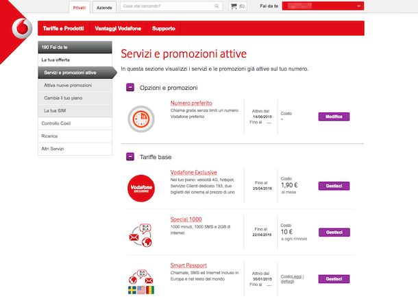 Come Disattivare Vodafone Exclusive Salvatore Aranzulla