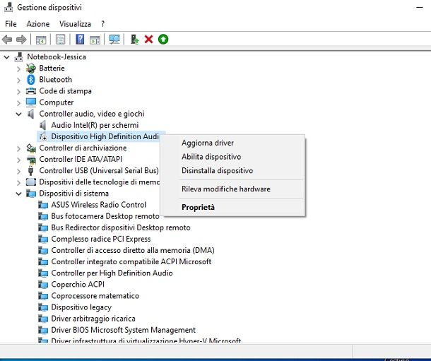 Come riattivare l'audio del computer