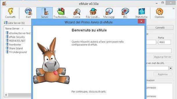 eMule Programmi per scaricare film gratis senza registrazione