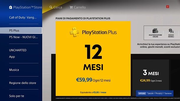 Come giocare online PS4 PlayStation Plus