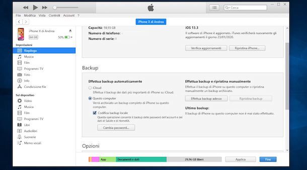 How to backup iPhone on Windows 