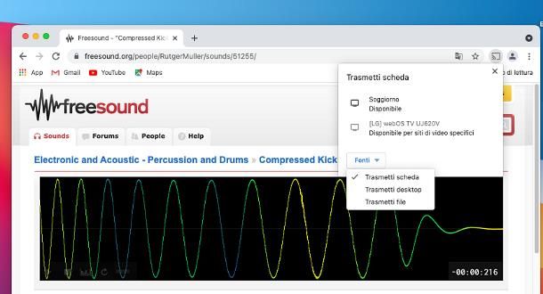 Come sentire l'audio dal PC alla TV senza fili