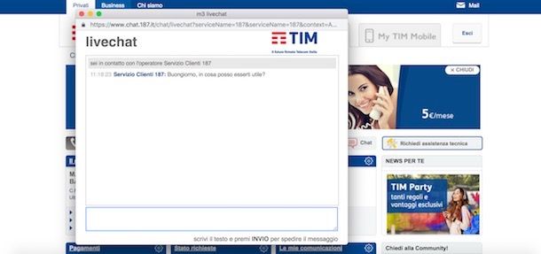 chat tim