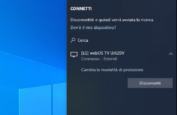 Come sentire l'audio dal PC alla TV