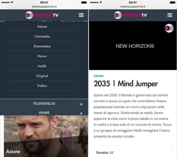 Come guardare film gratis su iPhone