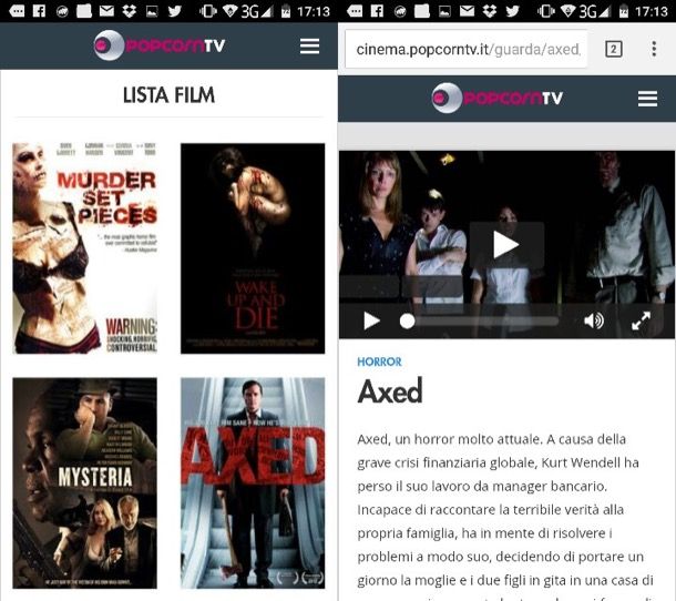 Come vedere film in streaming Android
