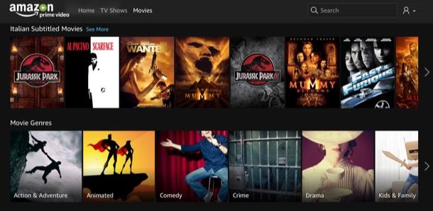 Come vedere film in streaming