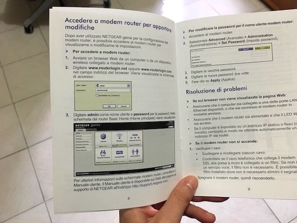 Come vedere la password del modem