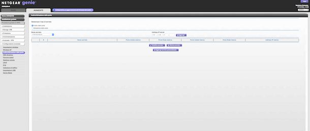 Screenshot router Netgear