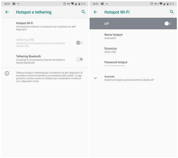 Come connettere Android a PC come modem